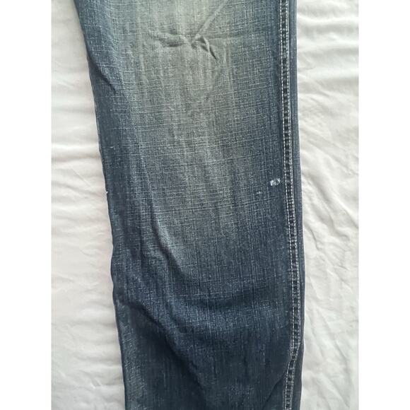 Southpole Jeans 36X30 Baggy Blue Denim Faded Holes Y2K Skater Vintage Grunge - Picture 5 of 10